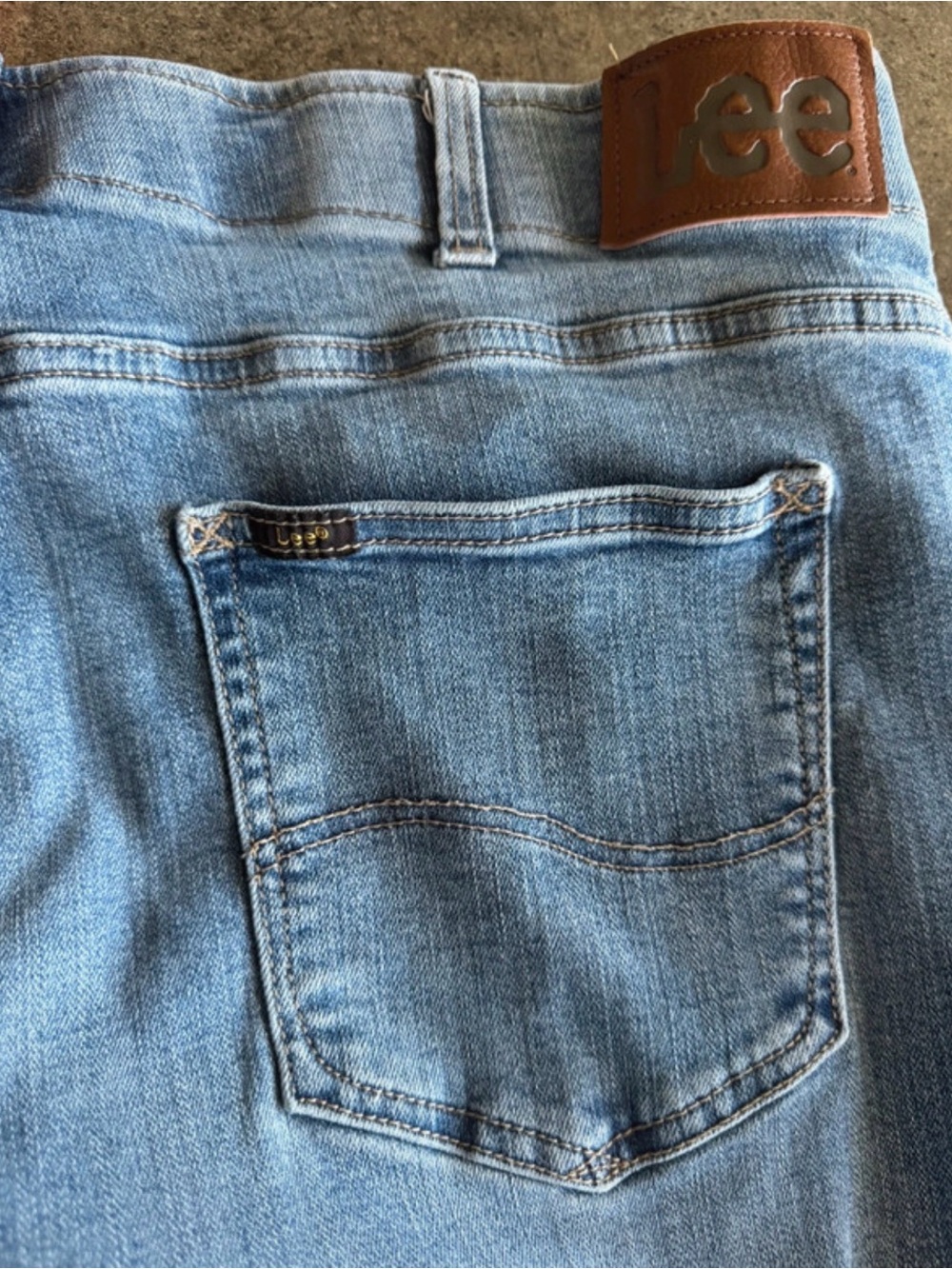Vintage Lee Stretch Extreme Motion Straight Leg Jeans 36”x27” 16